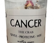 Cancer Zodiac Candle