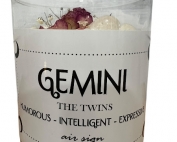 Gemini Zodiac Candle