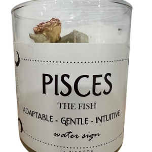 Pisces Zodiac Candle