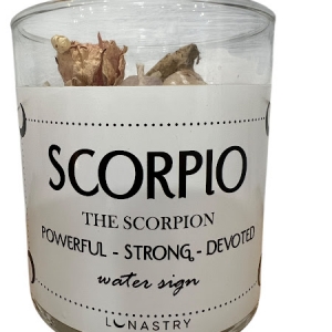 Scorpio Zodiac Candle