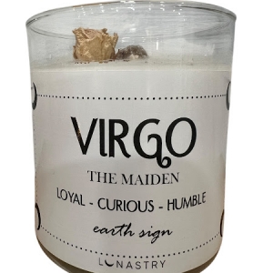 Virgo Zodiac Candle